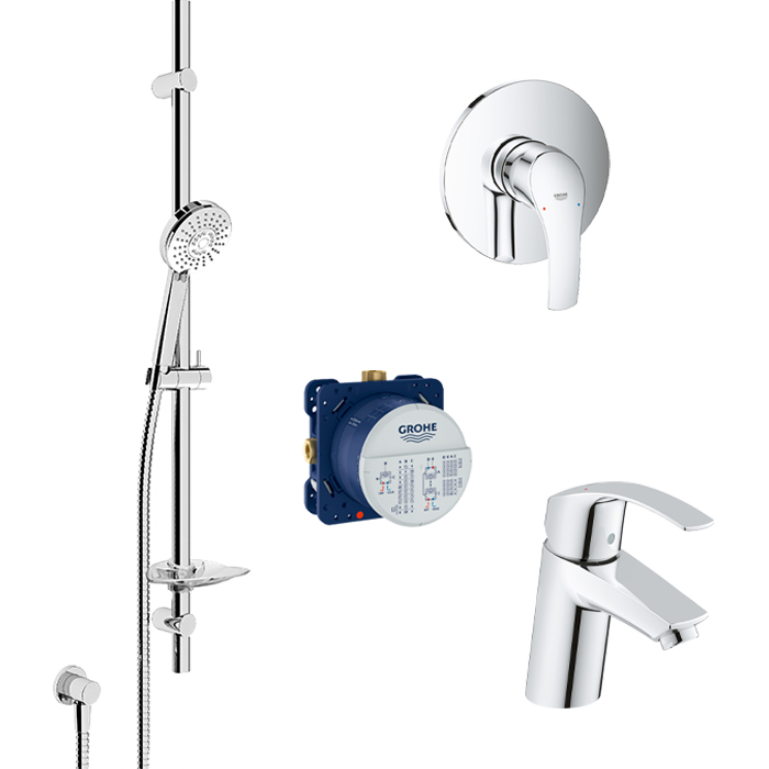GROHE EURO-SMART ELEMENTI SHOWER PACKAGE