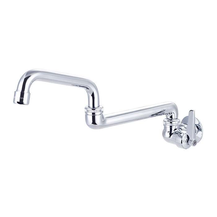 1TH WALL MOUNTED POT FILLER WITH SWIVEL SPOUT EXTENSION