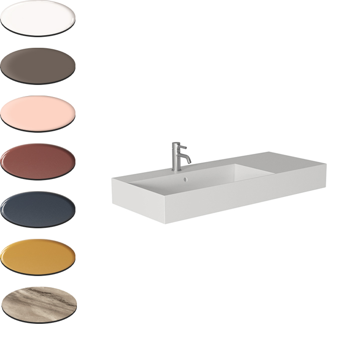 SPY WALL BASIN 1010X460X135MM 1TH OF