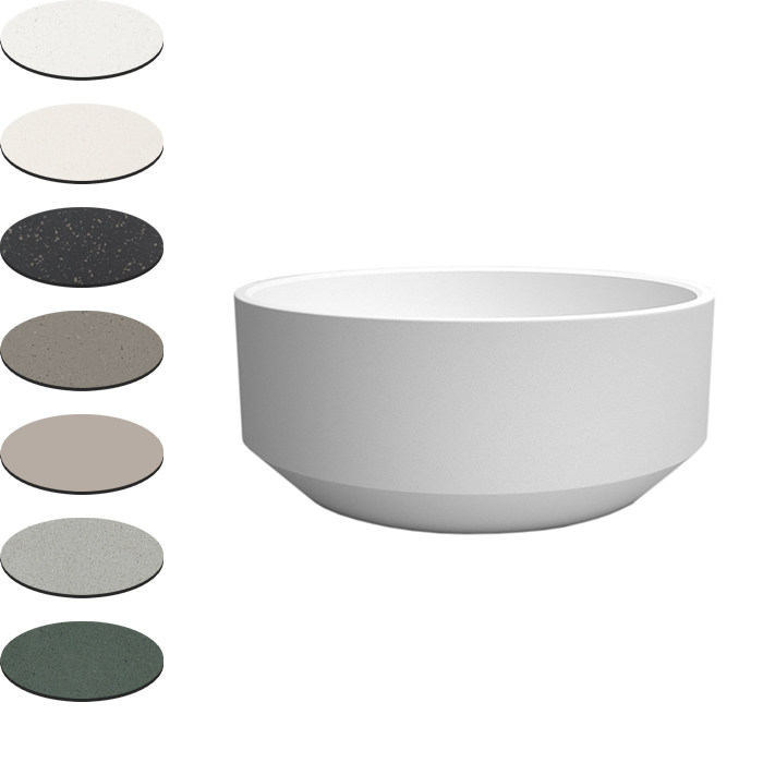 ZEN ROUND FREESTANDING BATH 1450X1450X500MM