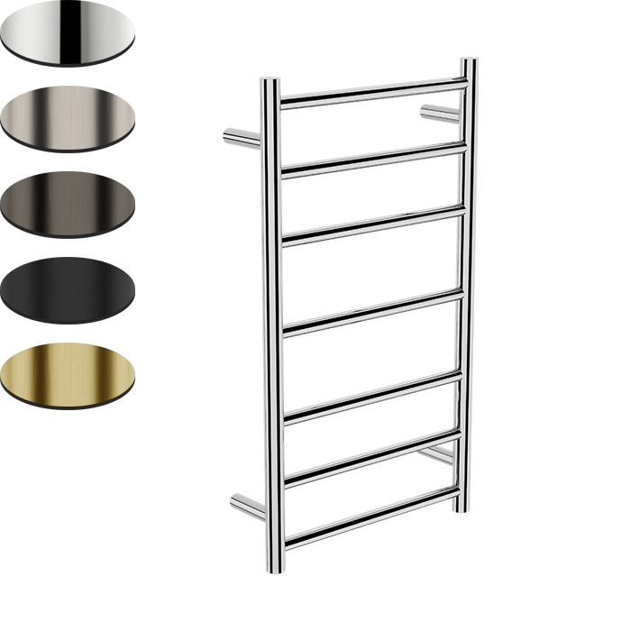 CALORA HEATED TOWEL RAIL LADDER 7 BAR 450X122X800MM