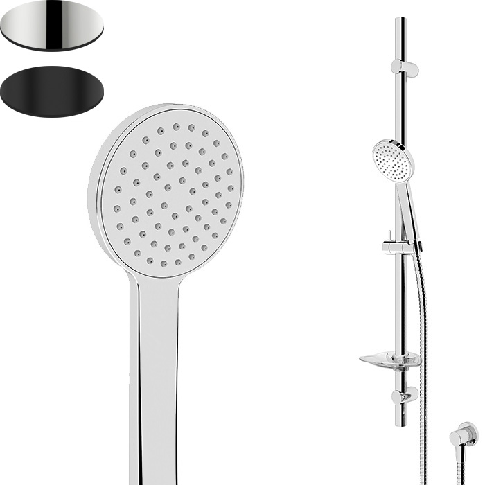 SPLASH SLIDE SHOWER 1 FCT C/W ELBOW