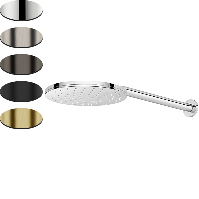 SPLASH LUX SHOWERHEAD 250MM WITH ARM