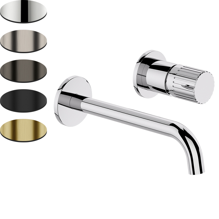 PETTINE WALL MOUNTED BATH MIXER