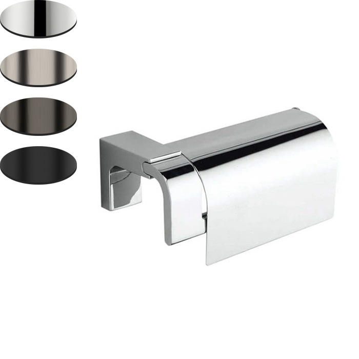 ELETECH TOILET ROLL HOLDER WITH LID