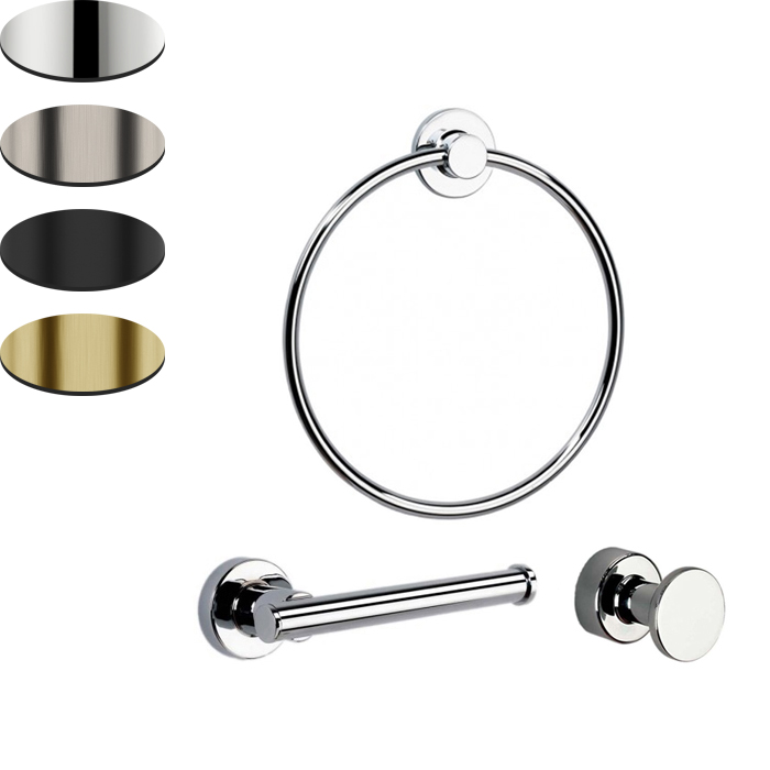 PROJECT ROBE HOOK, TOILET ROLL HOLDER & TOWEL RING