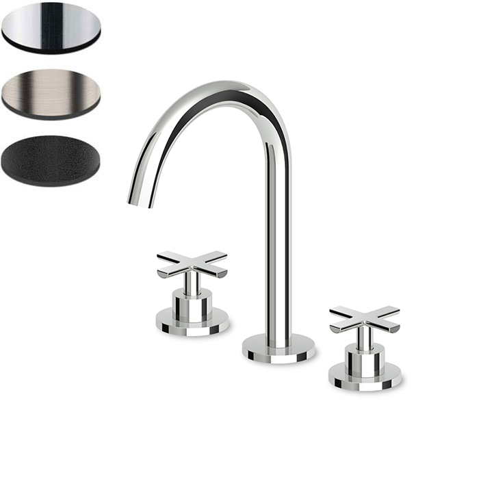 GILL 3TH GOOSE NECK BASIN MIXER