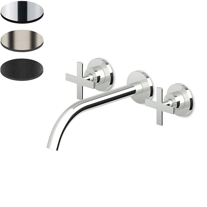 GILL 3TH WALL MOUNTED BASIN MIXER 225MM